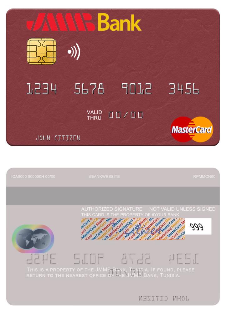 Tunisia JMMB Bank mastercard